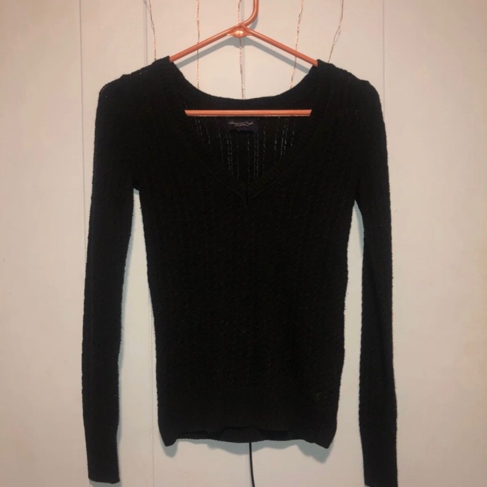 American Eagle Black Sweater